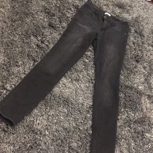 Black jeggings